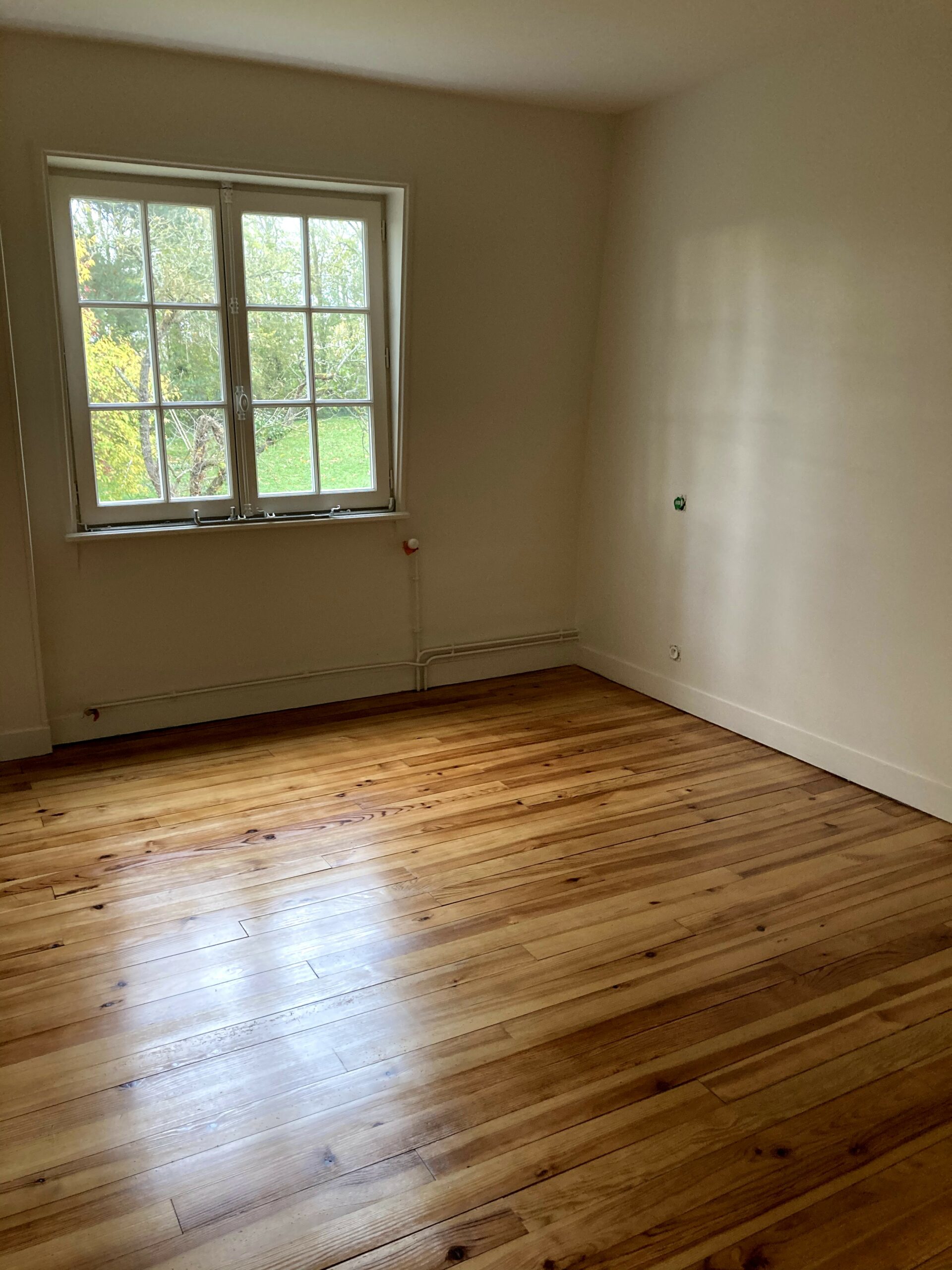 Rénovation de parquet avec ponçage et vitrificateur Blanchon