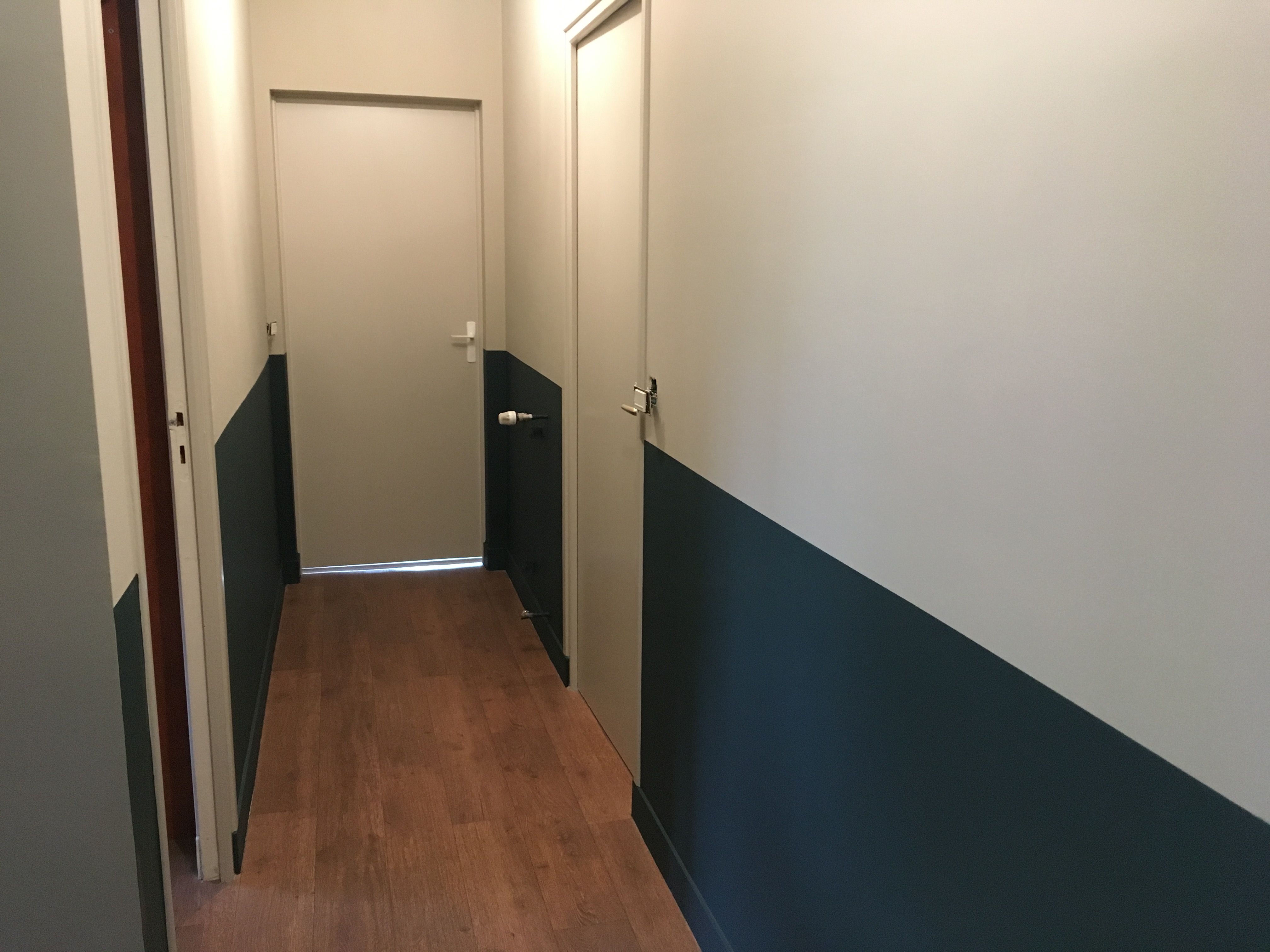 Rénovation d'un couloir